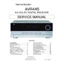 avr 445 service manual