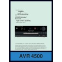 Harman Kardon AVR 4500 (serv.man12) Info Sheet
