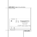 avr 4500 (serv.man3) user manual / operation manual