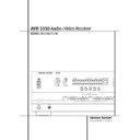 avr 5550 (serv.man10) user manual / operation manual