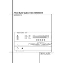 avr 5550 (serv.man9) user manual / operation manual
