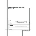 avr 635 (serv.man2) user manual / operation manual