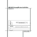 avr 635 (serv.man4) user manual / operation manual