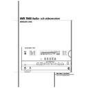 Harman Kardon AVR 7000 (serv.man3) User Guide / Operation Manual