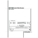 Harman Kardon AVR 7000 (serv.man7) User Guide / Operation Manual