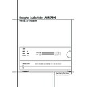 avr 7300 (serv.man4) user manual / operation manual