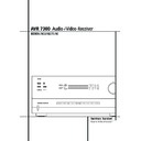 avr 7300 (serv.man5) user manual / operation manual