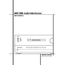 avr 7300 (serv.man6) user manual / operation manual