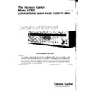 Harman Kardon CD 191 (serv.man3) Service Manual