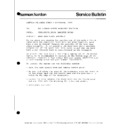 cd 191 service manual / technical bulletin