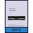 cdr 20 (serv.man14) info sheet