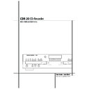cdr 20 (serv.man3) user manual / operation manual