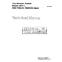 Harman Kardon CR 151L Service Manual