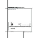 dpr 1005 (serv.man5) user manual / operation manual