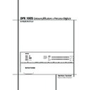 dpr 1005 (serv.man7) user manual / operation manual