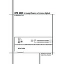 dpr 2005 (serv.man8) user manual / operation manual
