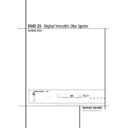 dvd 25 (serv.man17) user manual / operation manual