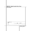 dvd 25 (serv.man21) user manual / operation manual