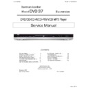 Harman Kardon DVD 37 (serv.man6) Service Manual