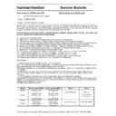 Harman Kardon FL 8350 (serv.man14) Technical Bulletin
