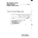 hd 7600 (serv.man2) service manual