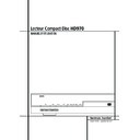 hd 970 (serv.man14) user manual / operation manual