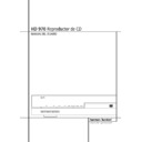 hd 970 (serv.man18) user manual / operation manual