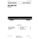 Harman Kardon HD 980 (serv.man2) Service Manual