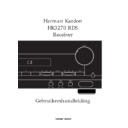 hk 3270 (serv.man3) user manual / operation manual
