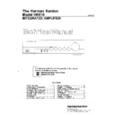 Harman Kardon HK 610 (serv.man2) Service Manual