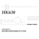 Harman Kardon HK 630 (serv.man8) User Guide / Operation Manual