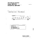 Harman Kardon HK 6300 Service Manual