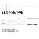 Harman Kardon HK 650 (serv.man6) User Manual / Operation Manual