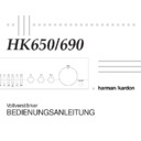 hk 650 (serv.man7) user manual / operation manual
