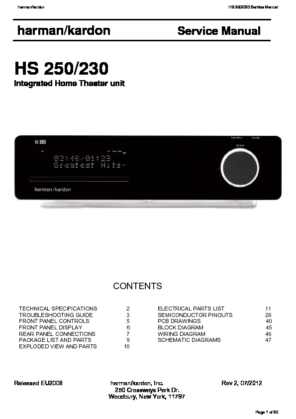 Riemen für Harman Kardon HS-250 HS-350 CD-Player Heimkinosystem Loading Belt