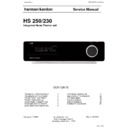 Harman Kardon HS 250 (serv.man4) Service Manual
