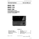 Harman Kardon MAS 100-110 (serv.man6) Service Manual