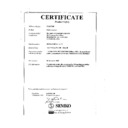 Harman Kardon SIGNATURE 2.0 EMC - CB Certificate