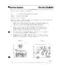 tu 615 addendum b (serv.man5) service manual / technical bulletin