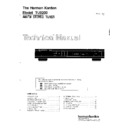 Harman Kardon TU 9200 Service Manual