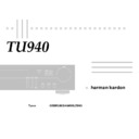 Harman Kardon TU 940 (serv.man3) User Manual / Operation Manual