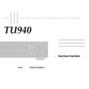 tu 940 (serv.man6) user manual / operation manual