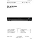 Harman Kardon TU 970II Service Manual