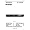 Harman Kardon TU 980 (serv.man4) Service Manual