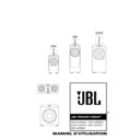 JBL 1500 ARRAY (serv.man6) User Guide / Operation Manual