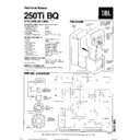 JBL 250 Ti BQ Service Manual