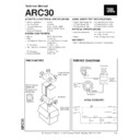 JBL ARC 30 (serv.man2) Service Manual