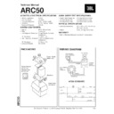 JBL ARC 50 Service Manual