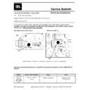 JBL ARC CINEMA II (serv.man6) Service Manual / Technical Bulletin