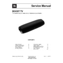 JBL Boost TV (serv.man2) Service Manual